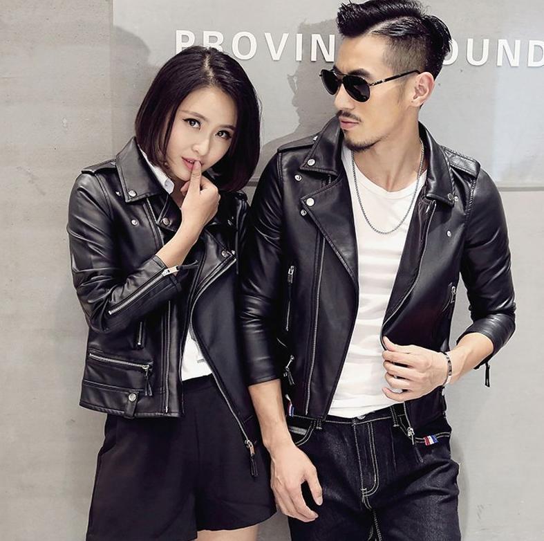 楽天市場】レザージャケット 男女兼用 PU革 革ジャケット ライダース