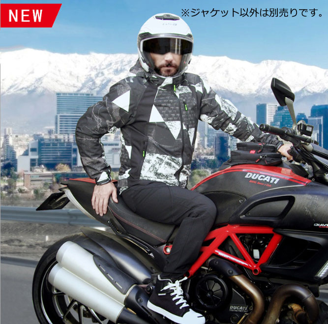 楽天市場】バイクジャケット メンズ オックスフォードジャケット