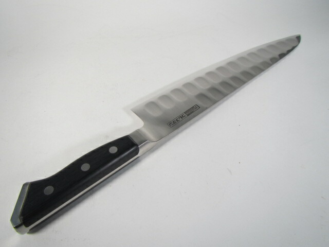 楽天市場】左利き グレステン 牛刀 両刃 724TKL 刃渡り24cm 左用 人気
