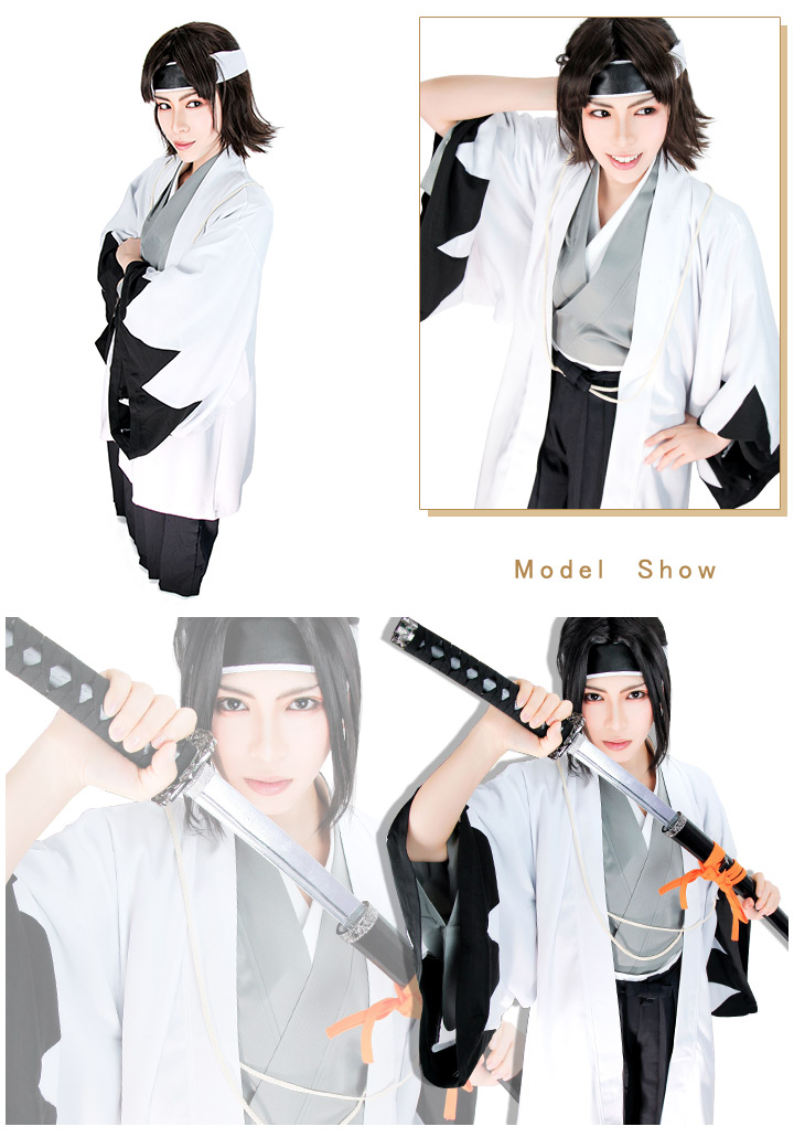 楽天市場】送料無料 新選組 羽織 文字無し 青 黒 白 コスプレ衣装