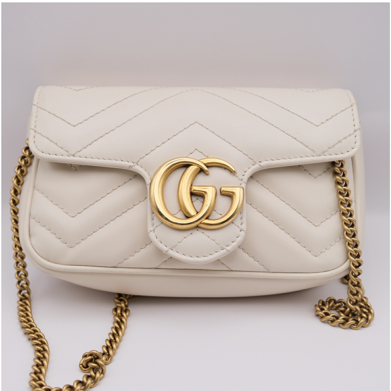 楽天市場】ggマーモント グッチ ショルダーバッグ（カラーホワイト）の通販