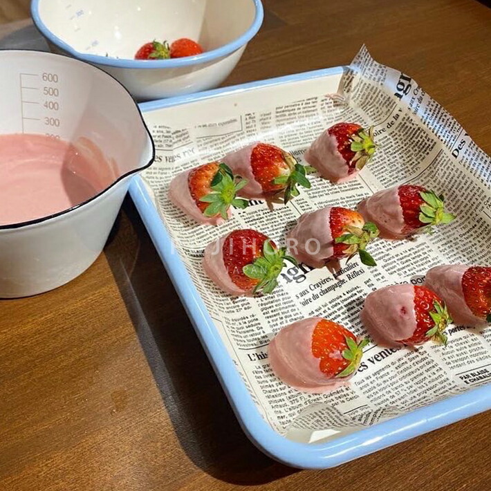 楽天市場】【SNSで話題！】富士ホーロー ホーローバット 4サイズ 2