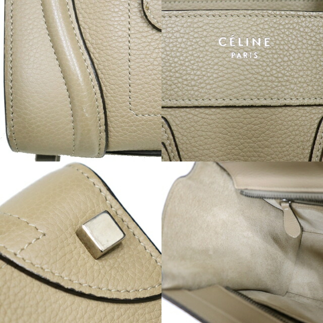 楽天市場】セリーヌ CELINE ラゲージ マイクロショッパー トートバッグ