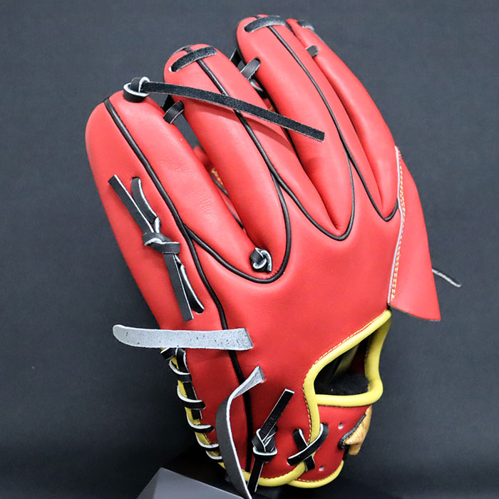 ミズノプロ 硬式グローブ 右投げ用 赤 ミズノプロ 硬式グローブ 右投げ