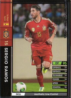楽天市場】WCCF 13-14 375 スペイン代表 セルヒオ・ラモス : フルアヘッド