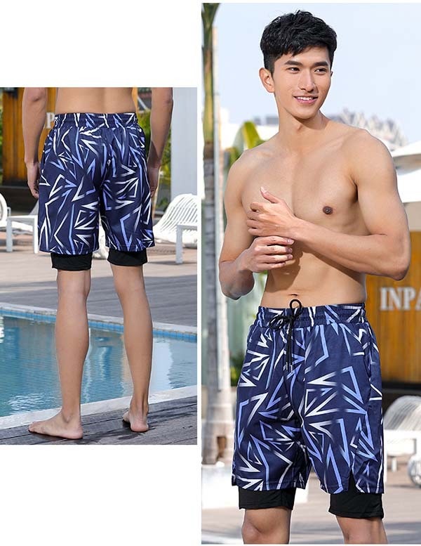 楽天市場】サーフパンツ メンズ 水着 ロング丈 インナー付き ラッシュ