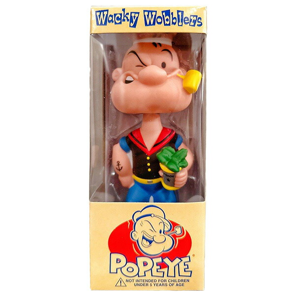 楽天市場】ポパイ フィギュア FUNKO ボビングヘッド POPEYE ポパイ人形