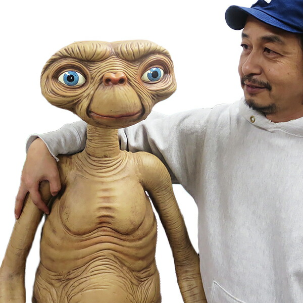 楽天市場】NECA E.T. 映画の撮影用 等身大 フィギュア 87cm スタント