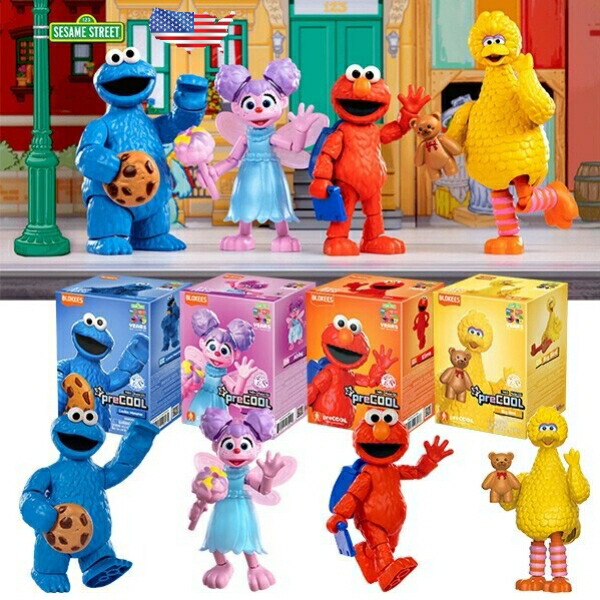 楽天市場】セサミストリート フィギュア 組み立て エルモ クッキー