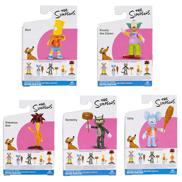 楽天市場】シンプソンズ フィギュア 2.5インチ ザ・シンプソンズ