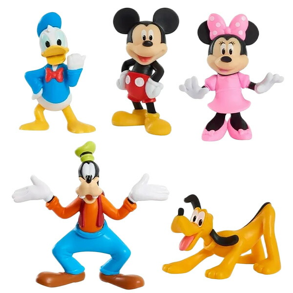 楽天市場】ミッキーフレンズ フィギュア 5体セット ディズニー