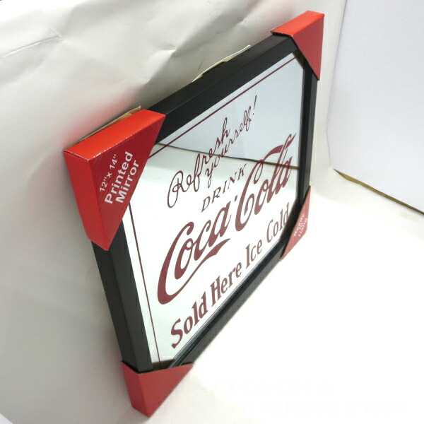 楽天市場】コカコーラ パブミラー B 壁掛け コカコーラ グッズ 雑貨