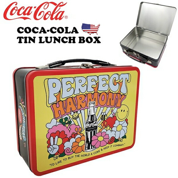 楽天市場】コカコーラ ティン ランチボックス コカコーラ グッズ コカ
