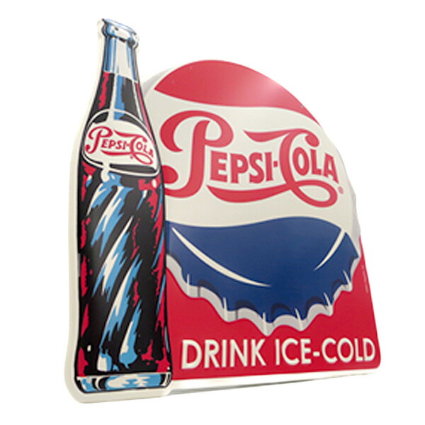 楽天市場】ペプシ ブリキ看板 アメリカン アンティーク PEPSI - COLA