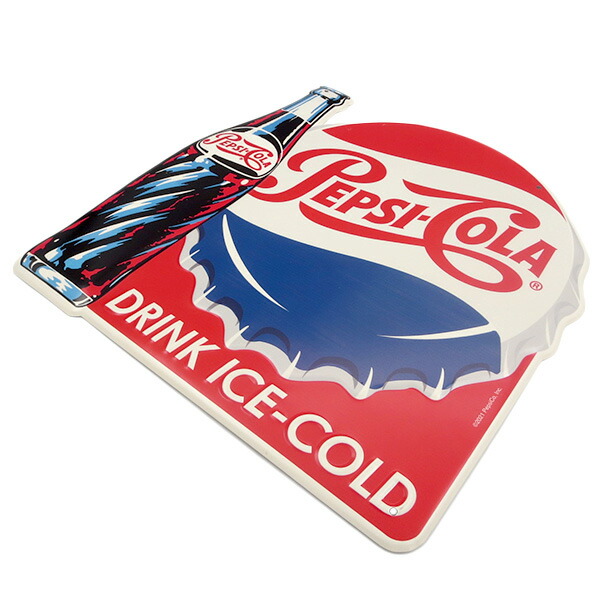 楽天市場】ペプシ ブリキ看板 アメリカン アンティーク PEPSI - COLA