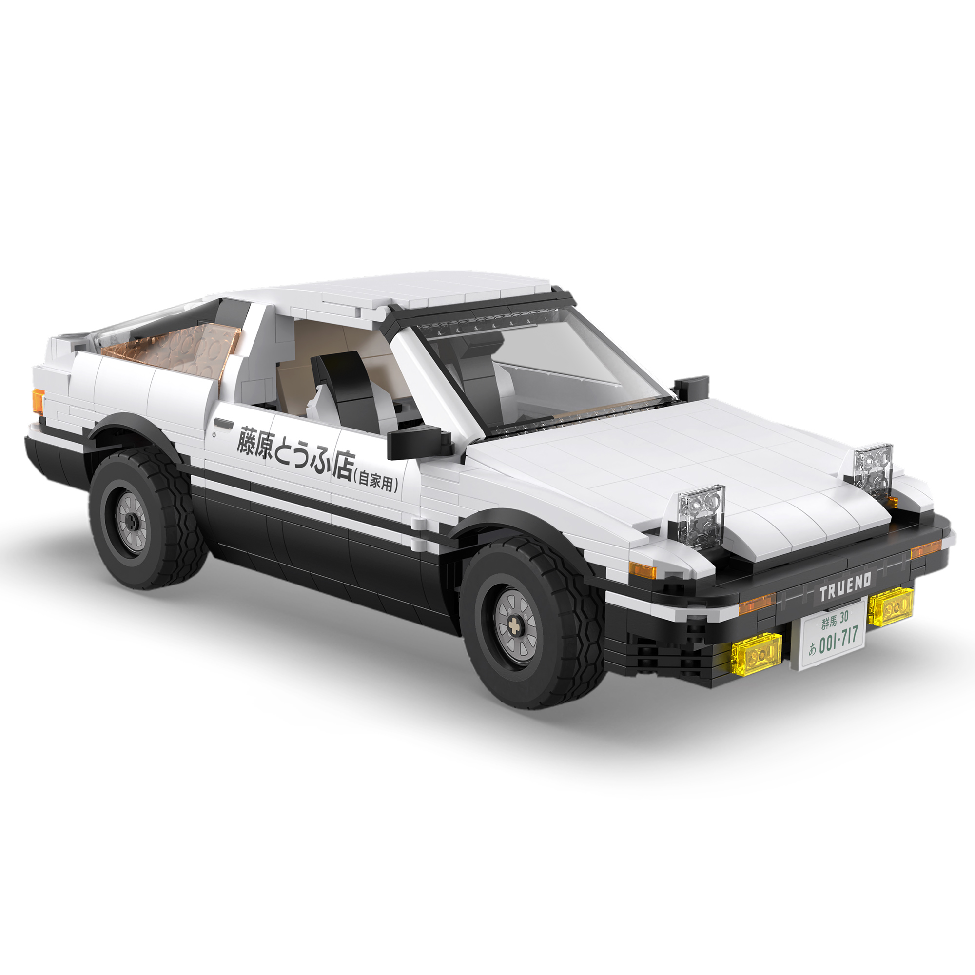 楽天市場】CaDA イニシャルD 1/12スケール トヨタ AE86 トレノ 藤原