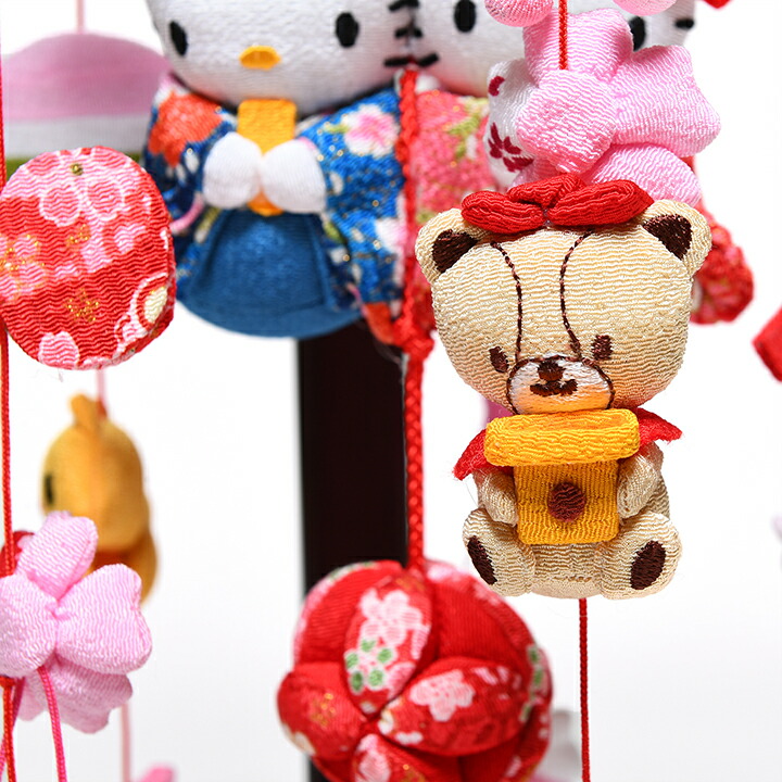 楽天市場】【サンリオつるし雛】傘付ハローキティつるし雛「被布