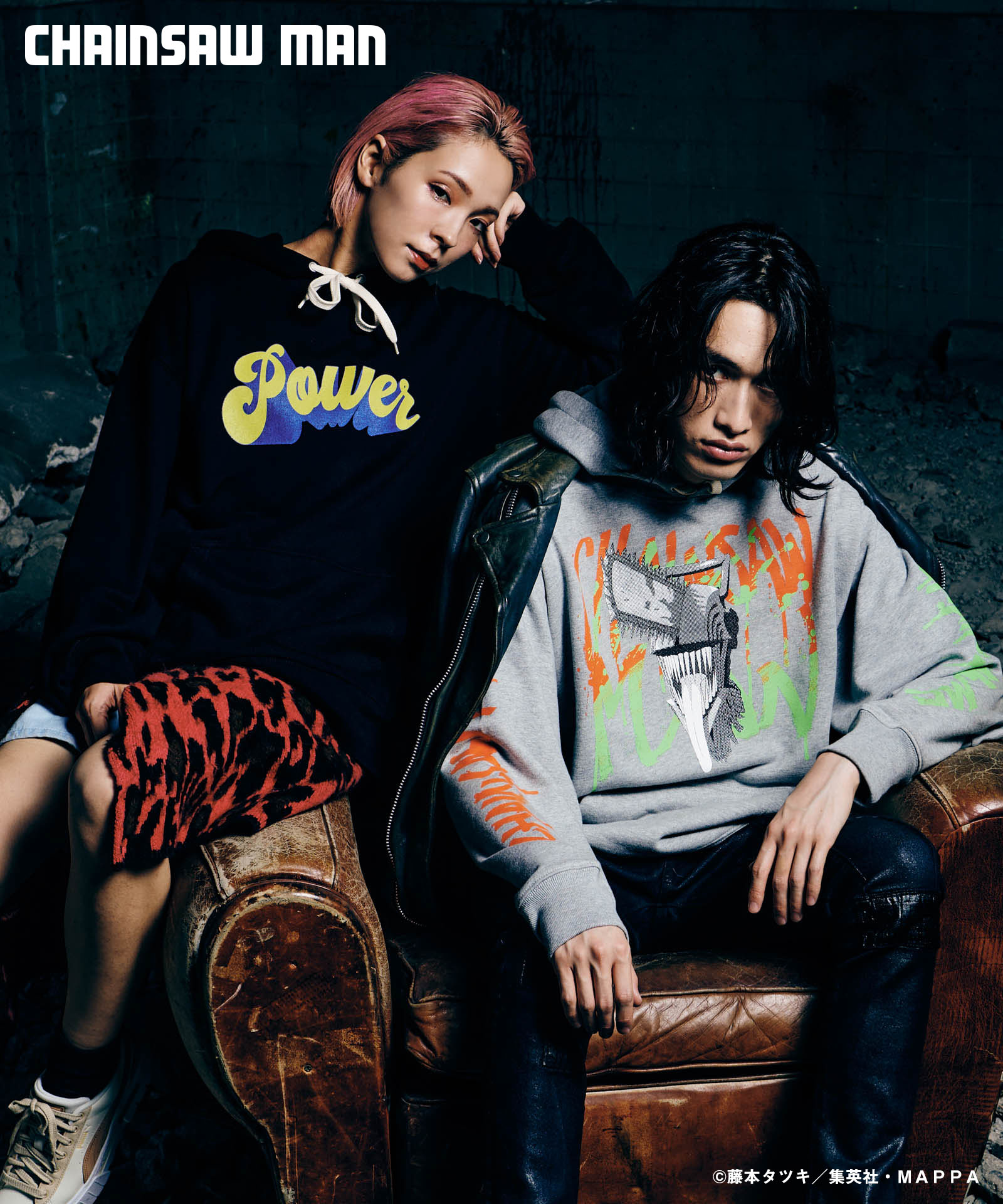 楽天市場】Chainsaw Man チェンソーマン × glamb グラム Power Hoodie