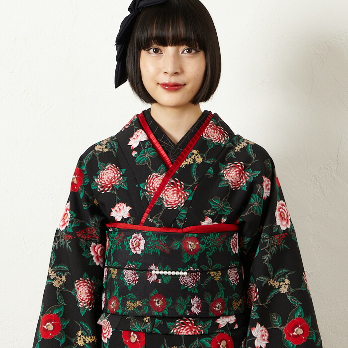 楽天市場】【セール50%オフ】花園半巾帯公式 ふりふ 大正ロマン 和柄