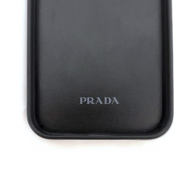 楽天市場】【送料無料】 プラダ iPhone 12 12PRO ケース ブラック