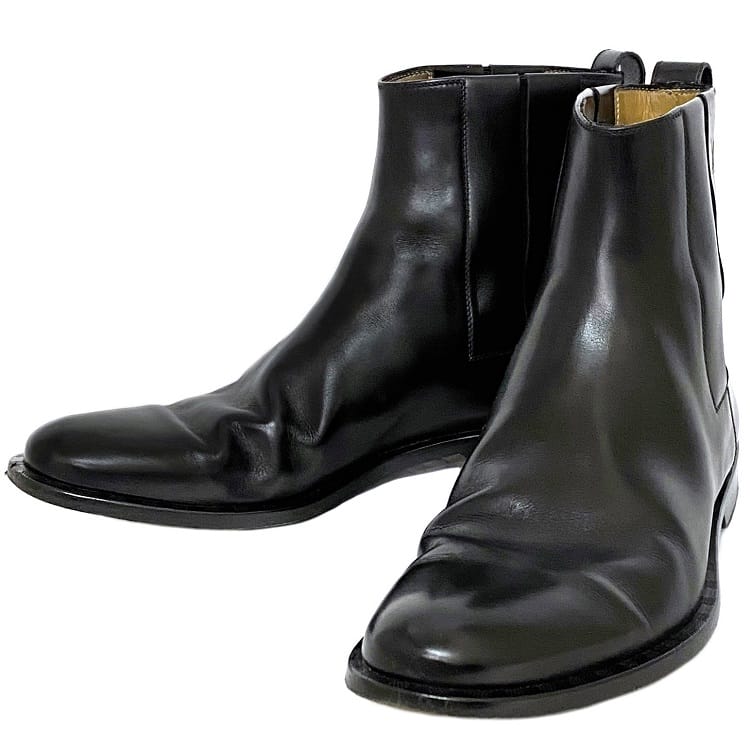 楽天市場】【送料無料】 ルイ ヴィトン サイドゴア ブーツ ブラック 美