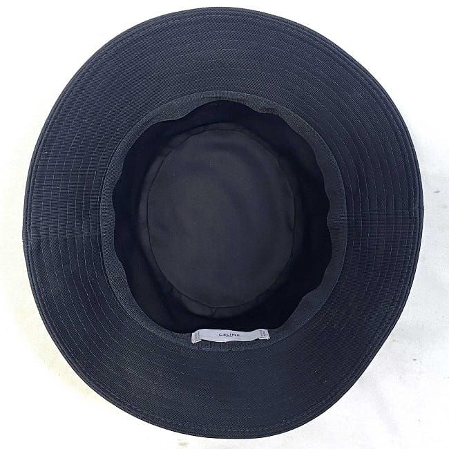 楽天市場】セリーヌ バケットハット ブラック ホワイト Sサイズ 美品