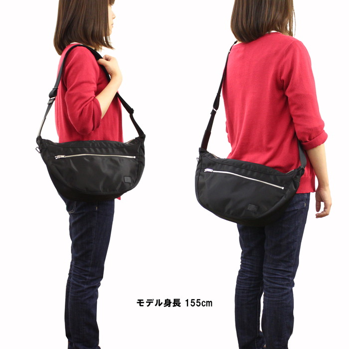 レオ様 ポーター PORTER LIFT リフト ショルダーバッグ ／ブラック