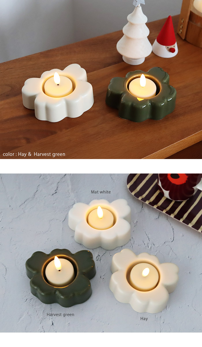 楽天市場】マリメッコ ウニッコ ティーライトホルダー キャンドル