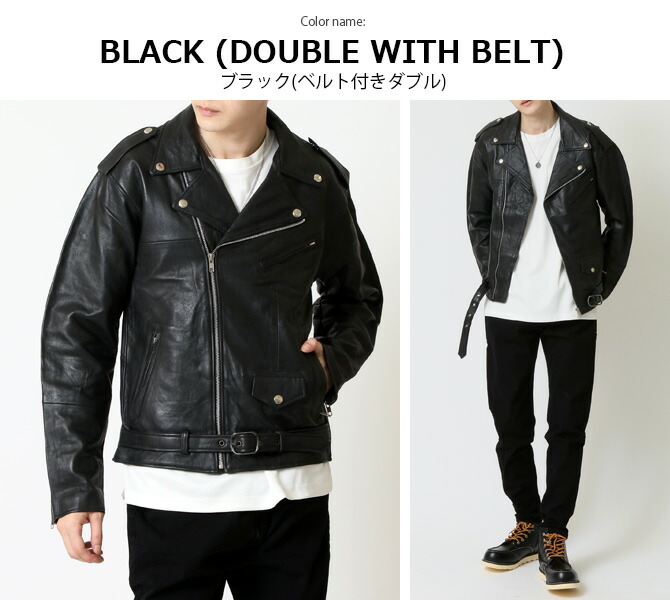 楽天市場】レザージャケット メンズ リプロダクトレザー 本革