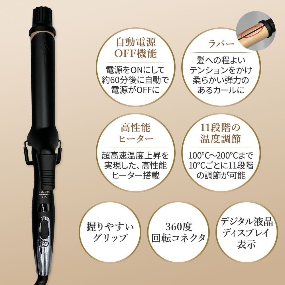 楽天市場】【正規品販売店】【シリアル付・保証付】KINUJO プロ カール