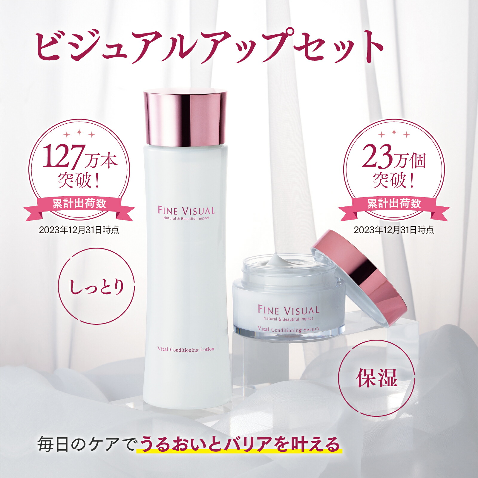 楽天市場】送料無料 ファインビジュアル ビジュアルアップセット