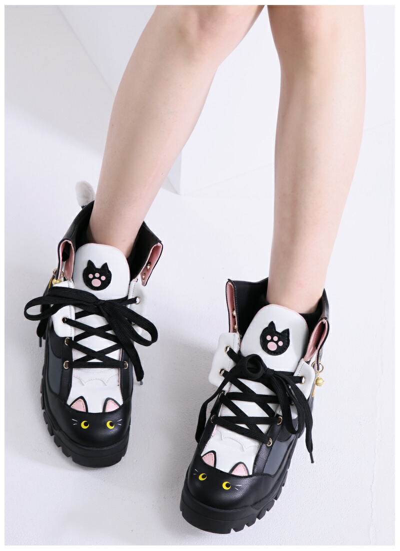 楽天市場】【最短即日出荷】スニーカー 靴 シューズ 猫 ネコ にゃんこ