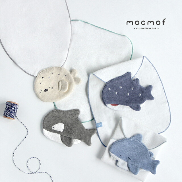 楽天市場】mocmof ほにゅうるい水族館汗取りタオル 622-566131(汗取り