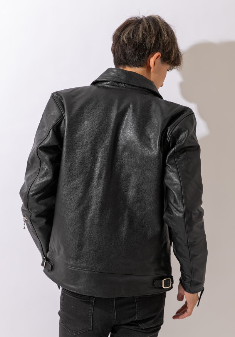 楽天市場】革ジャン メンズ 本革 シングルライダースジャケット UK