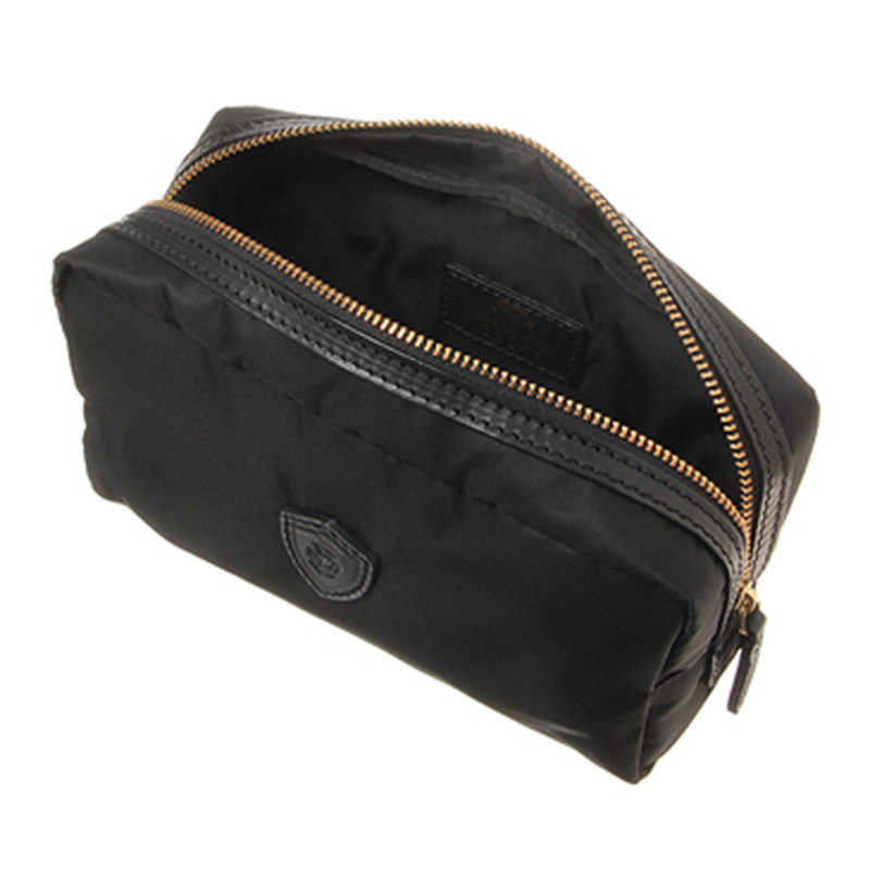 楽天市場】フェリージ felisi FELISI ポーチ ナイロン×レザー ブラック