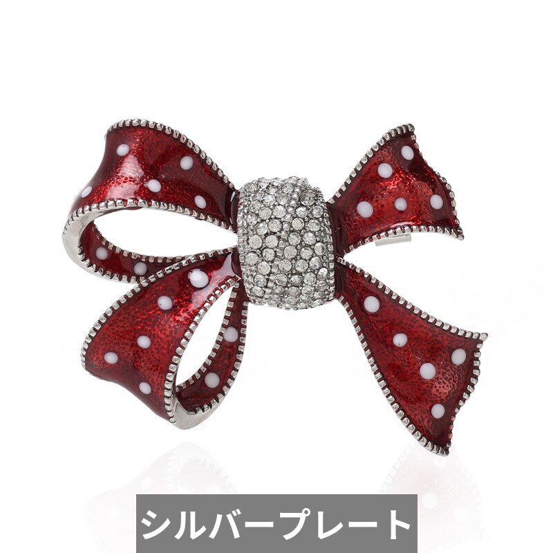 楽天市場】【送料無料】 ブローチ 赤 レッド レディース 女性 トレンド