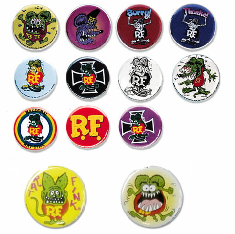 楽天市場】RAT FINKラットフィンク 缶バッジ（カンバッジ） : FINKS