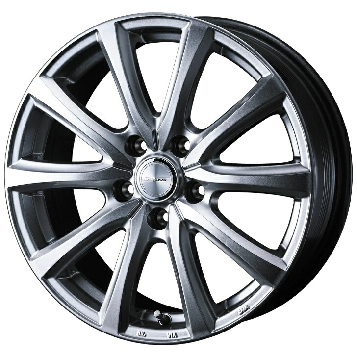 楽天市場】17×6.5J インセット+39 5H120Weds ウェッズ ジョーカー