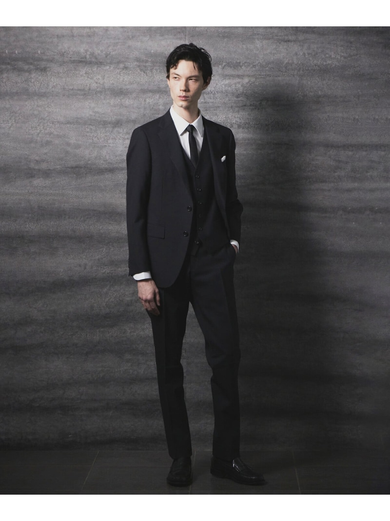 楽天市場】ウールトロピカル プレーンカラー スーツ COMME CA MEN