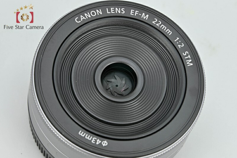 楽天市場】ef－m22f2stmsl キヤノン ef－m 22mm f2 stm（シルバー）の通販