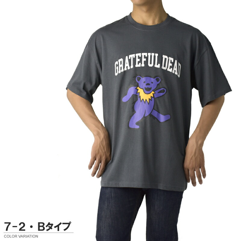 楽天市場】Grateful Dead グレイトフルデッド ワイドシルエット T