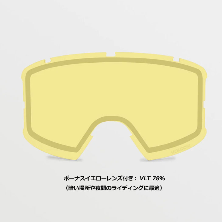楽天市場】23-24 ボルコム VOLCOM スノボ ゴーグル SNOW Garden Goggle