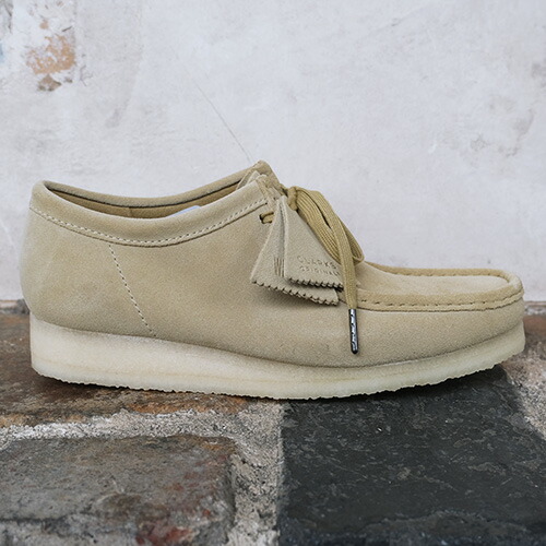 clarks ワラビー ベージュ 靴紐 alwayth クラークス miji clarks
