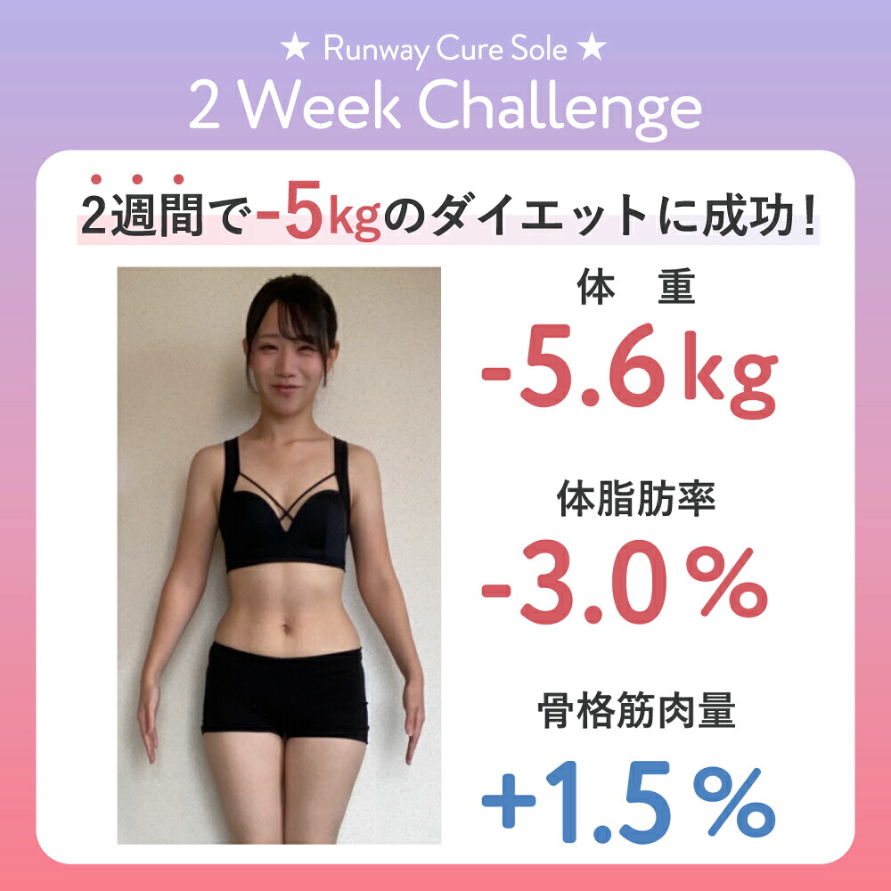 楽天市場】ランウェイキュアソール【Runway Cure Sole】 ダイエット