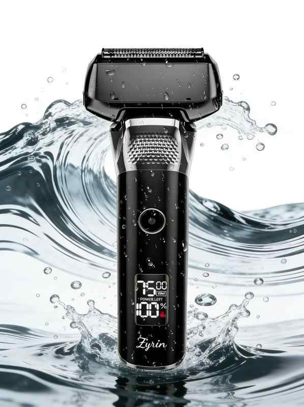 楽天市場】Zyrin 5枚刃 往復式 シェーバー メンズ ひげそり電動
