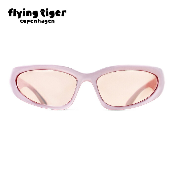 楽天市場】【フライングタイガー公式】サングラス メタリック ピンク