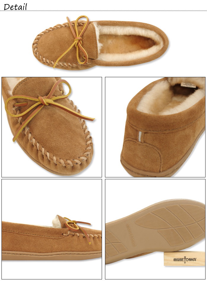 楽天市場】○○ ミネトンカ モカシン 正規品 MINNETONKA SHEEPSKIN