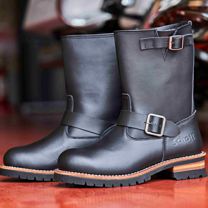 楽天市場】ショット エンジニアブーツ Schott ENGINEER BOOTS S23001