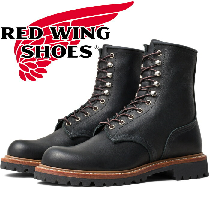 楽天市場】RED WING 4501 レッドウィング ロガーブーツ Black Oil