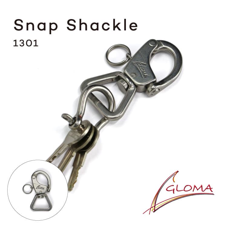 楽天市場】【ネコポス便】GLOMA Snap Shackle 1301 スナップシャックル